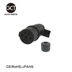 Trailer connectors 7P 24V PVC N type screw nut trailer plug