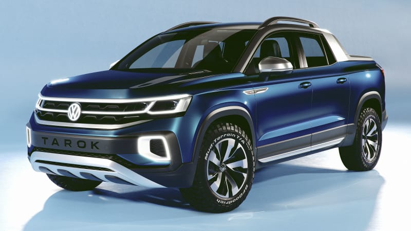 Volkswagen released the Tarok concept pickup. The production version was first listed in Brazil