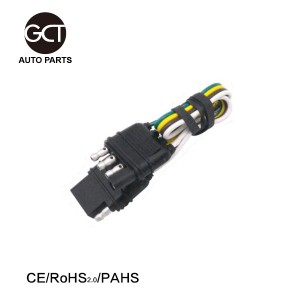 4 way Towing/van/Caravan connector wiring cable set