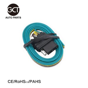 4 way Trailer/van/Caravan/Yacht connector wiring cable set