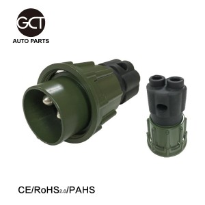2 Pole Military trailer connector Plugs