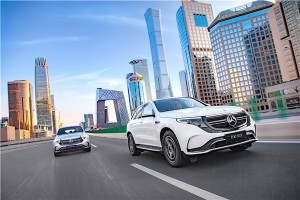 The new Mercedes-Benz EQC pure electric SUV is eye-catchingly launched, opening a new era of electric luxury travel